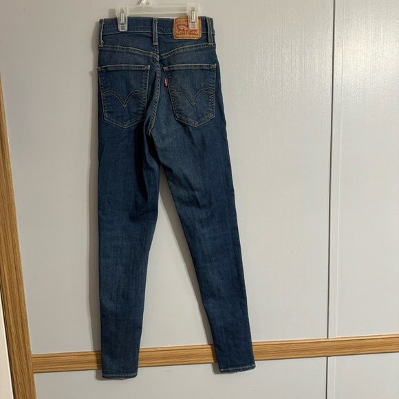 Levi’s Mile High Super Skinny Jeans Size 24 - Picture 2 of 15